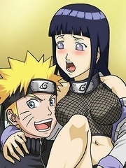Horny Naruto and his friends engaged on a steamy groupsex action